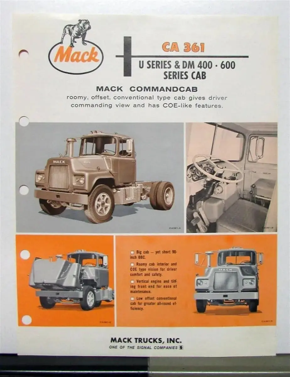 Mack U-700ST CA361 ENDT 865 6x4