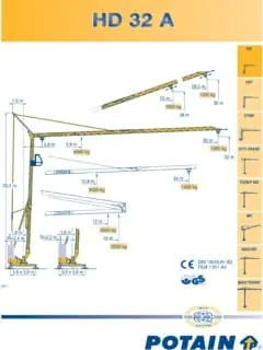 Potain HD 32 A-2,4 m