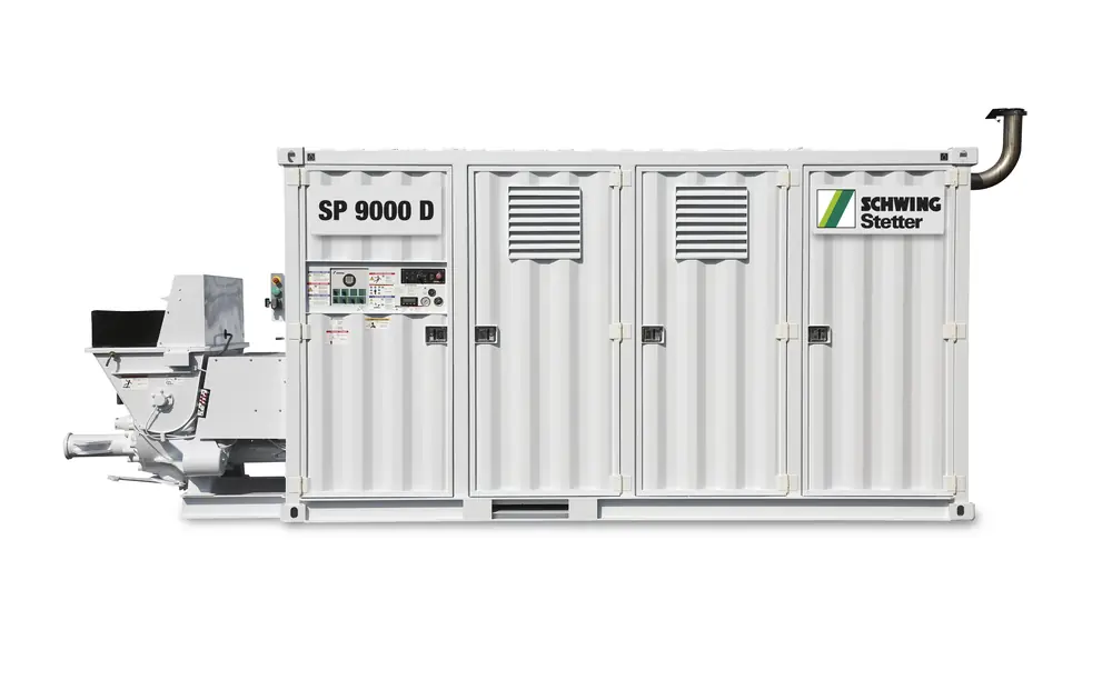 SCHWING-Stetter SP 9000 D Container