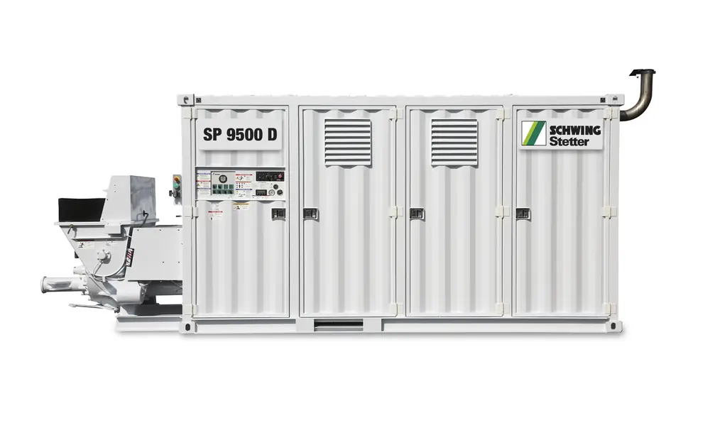 SCHWING-Stetter SP 9500 D Container