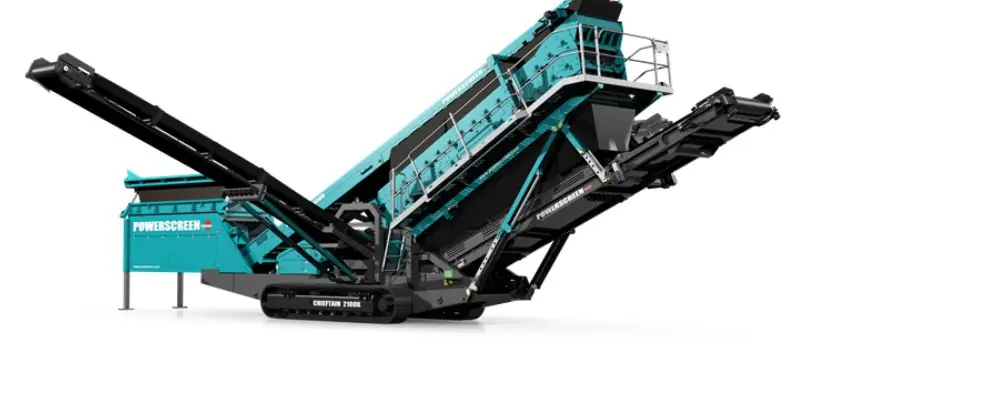 Powerscreen Chieftain 2100X Bivitec