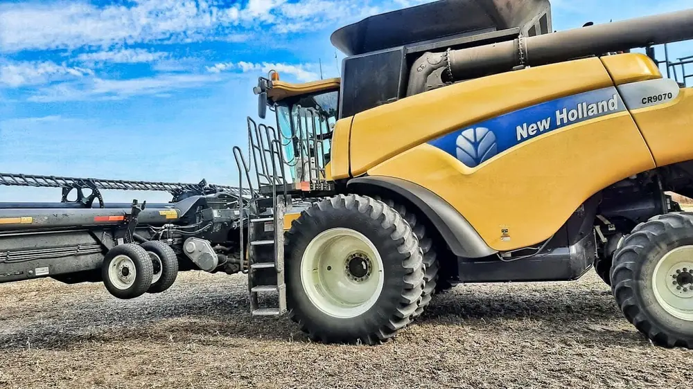 New Holland CR 9070 Raupe