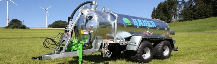 Bauer Irrigation Vacuum tanker V125TL tandem axle