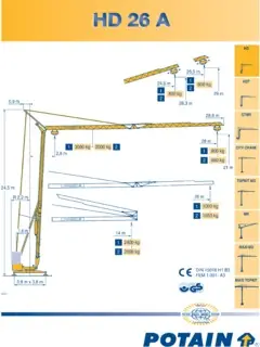 Potain HD 26A 15RPC10-2,2