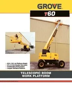 Grove-Manlift T 60