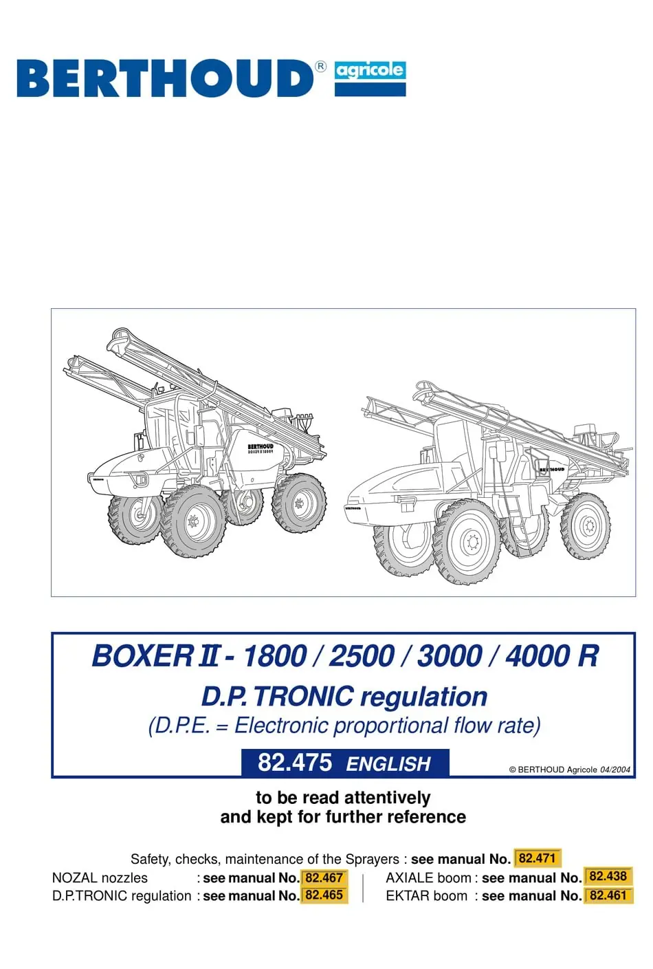 Berthoud Boxer II 2500 R