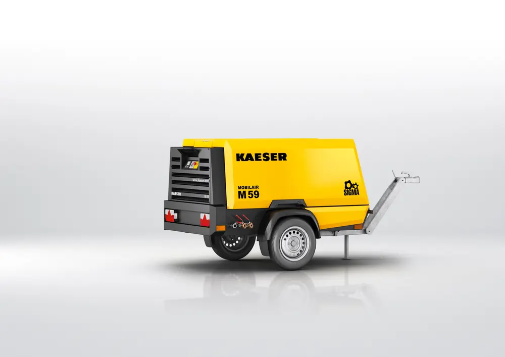Kaeser Mobilair M 59PE/ 7 bar