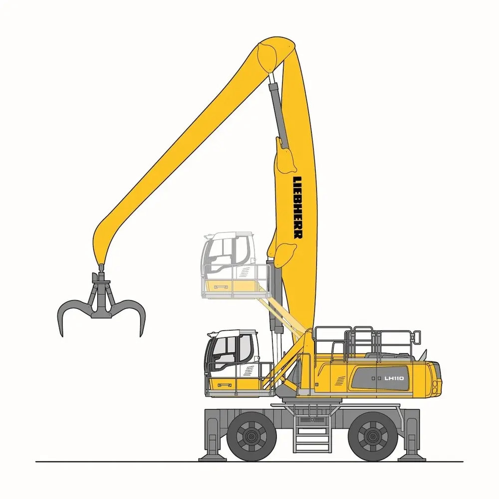 Liebherr LH 110 M Port Litronic