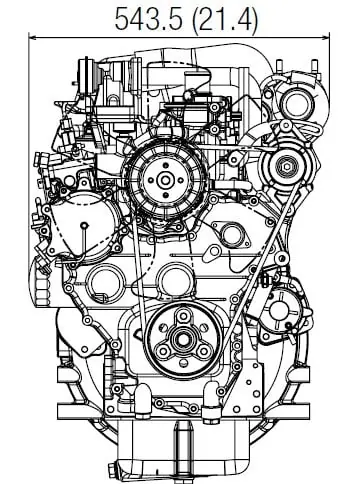 Kubota V3800-TIE4B thumbnail 2