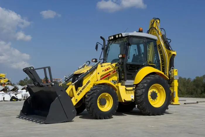 New Holland B100C thumbnail 2