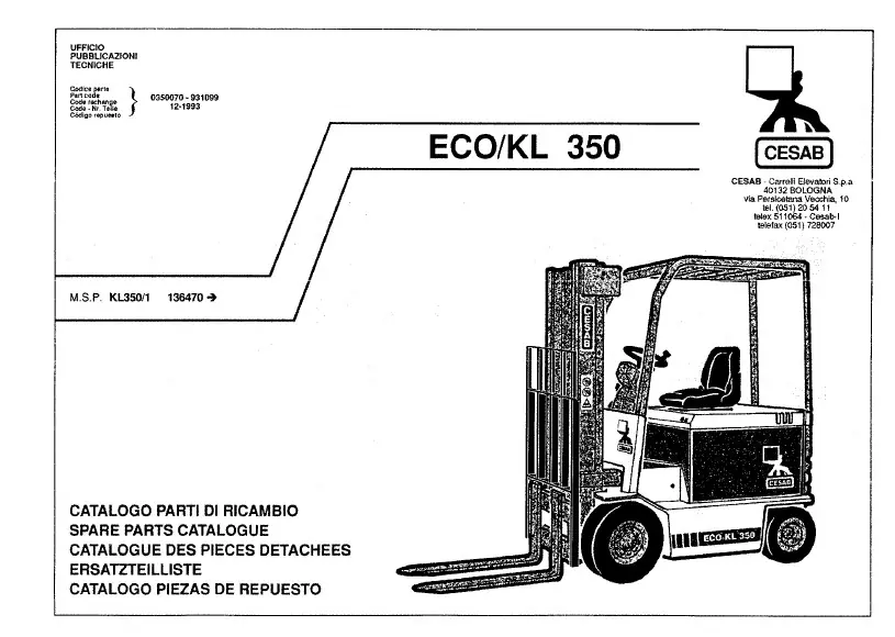 Cesab ECO/KL 350
