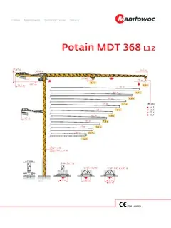 Potain MDT 368 L12