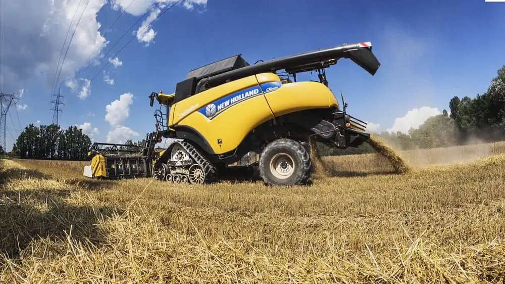 New Holland CR 8080 Raupe