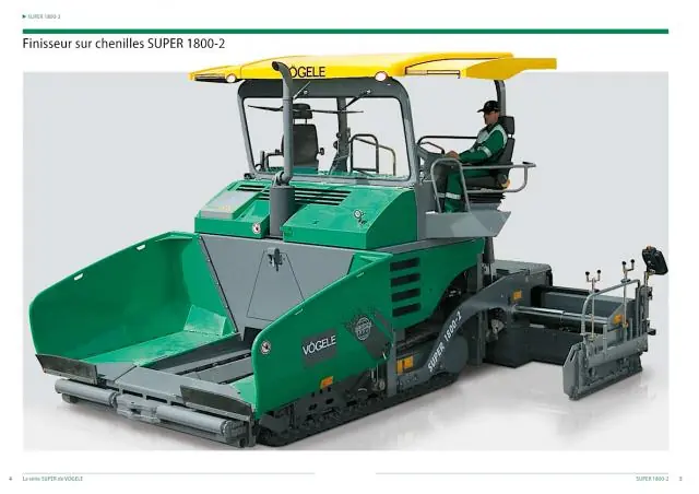 Vögele Super 1800-2