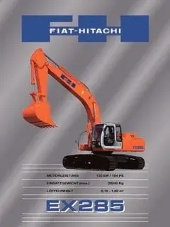 Fiat Kobelco EX 285 T