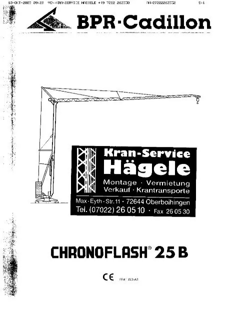 BPR-Cadillon Chronoflash 25 B (2 t)
