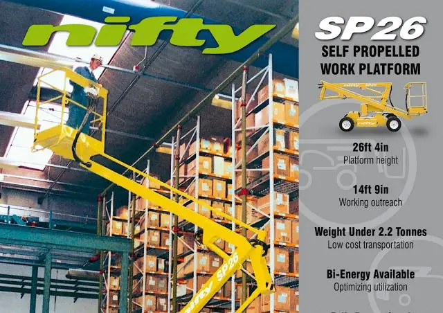 Niftylift SP 26