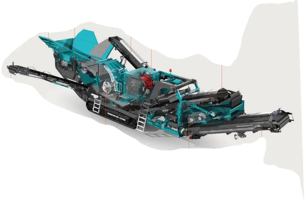 Powerscreen Trakpactor 320 SR