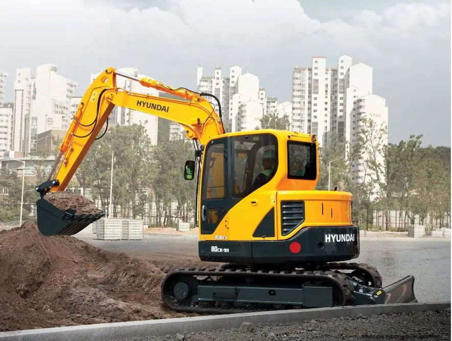 Hyundai R80CR-9A thumbnail 2