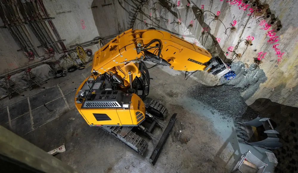 Liebherr R 950 Tunnel Litronic thumbnail 2