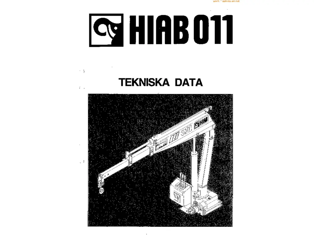 Hiab 011 BT