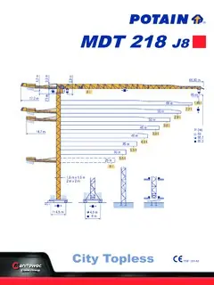 Potain MDT 218 J8