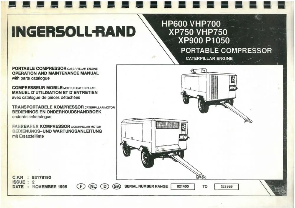 Ingersoll-Rand P 1050 W CU