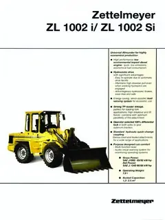 Zettelmeyer ZL 1002 Si