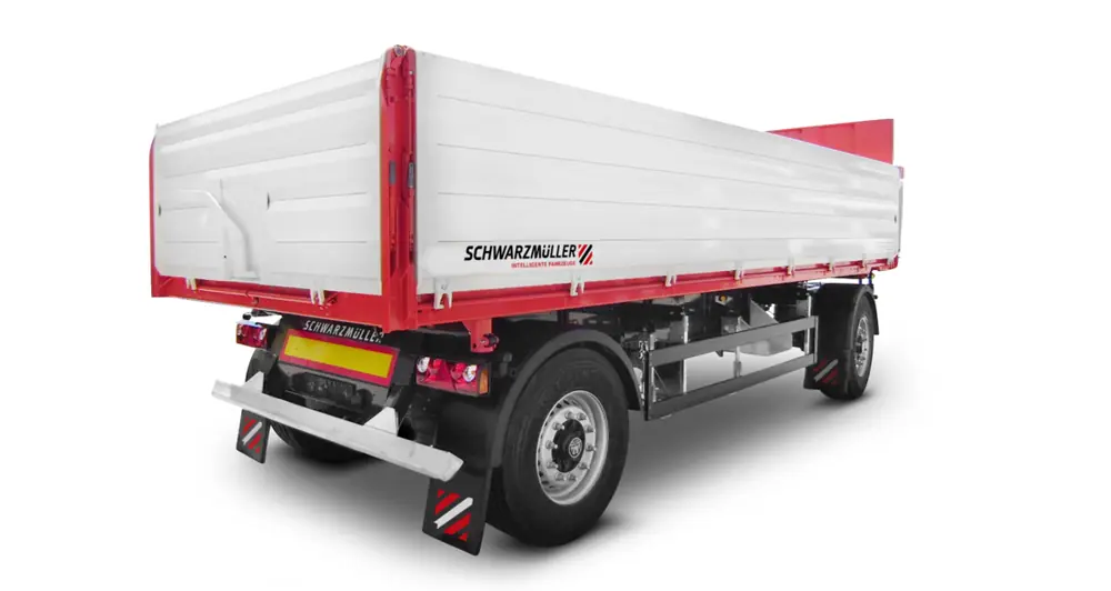 Schwarzmüller 2-axle 3-way tipper trailer - building materials